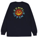 ANTI HERO GRIMPLE STIX LONG SLEEVE T SHIRT NAVY 【 アンタイヒーロー グリンプル スティックス ポケット 長袖Tシャツ ブラック 】