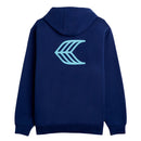 CARIUMA TEAM HOODIE PULLOVER NAVY BLUE LOGO 【 カリウマ チーム フーディー プルオーバー ネイビー ブルー ロゴ 】