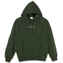 POLAR SKATE CO. DEFAULT HOODIE DARK OLIVE 【 ポーラー デフォルト フーディー ダーク オリーブ 】