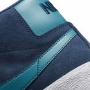 NIKE SB ZOOM BLAZER MID MIDNIGHT NAVY / BLACK / NOISE AQUA 【 ナイキ エスビー ズーム ブレザー ミッド ミッドナイト ネイビー / ブラック / ノイズ アクア シューズ 】