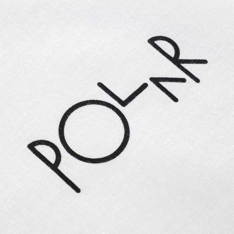 POLAR SKATE CO.  STROKE LOGO T-SHIRTS WHITE 【 ポーラー ストローク ロゴ Tシャツ ホワイト 】