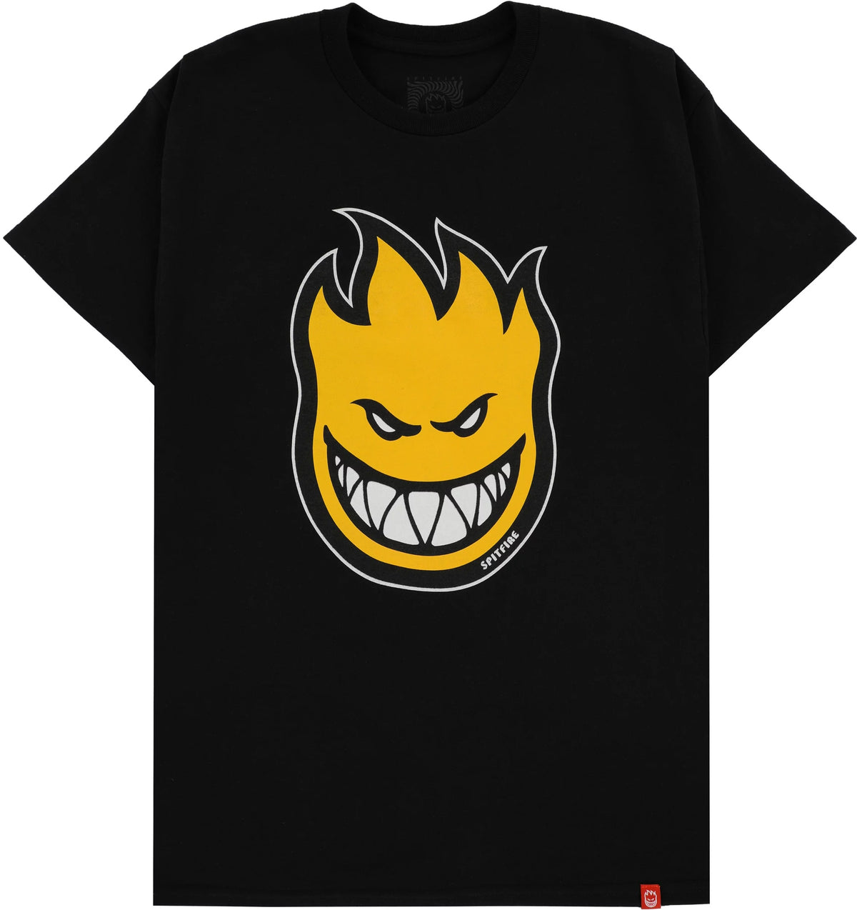 SPITFIRE BIGHEAD FILL BLACK T-SHIRT 【 スピットファイア ビッグ