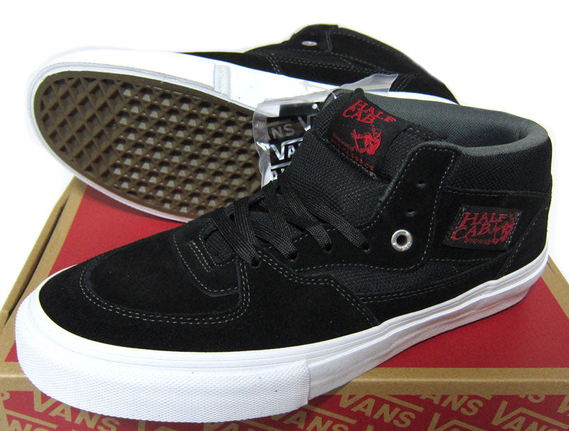 VANS HALF CAB PRO BLACK/RED/CHARCOAL 【 バンズ ハーフキャブ プロ 】