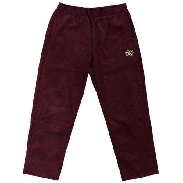 KROOKED EYES CORDUROY PANT BURGUNDY 【 クルキッド アイズ