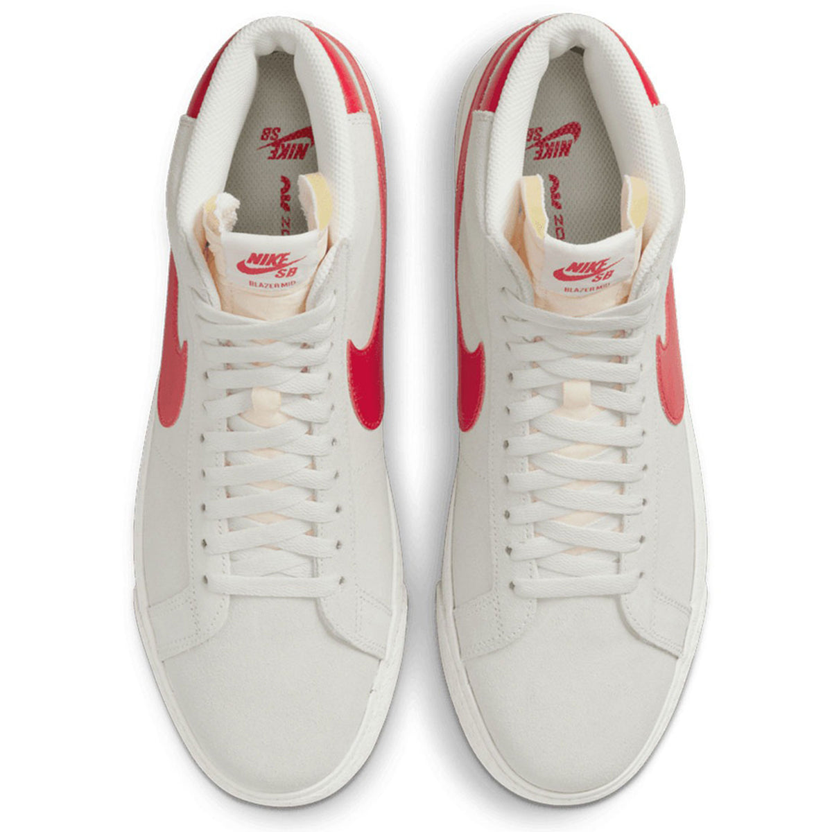 NIKE SB ZOOM BLAZER MID SUMMIT WHITE / UNIVERSITY RED 【 ナイキ エスビー ズーム ブ